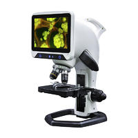 K4 digital LCD microscope with biological and stereoscopic   metallurgical fluorescent functions